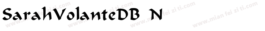 SarahVolanteDB Norma字体转换